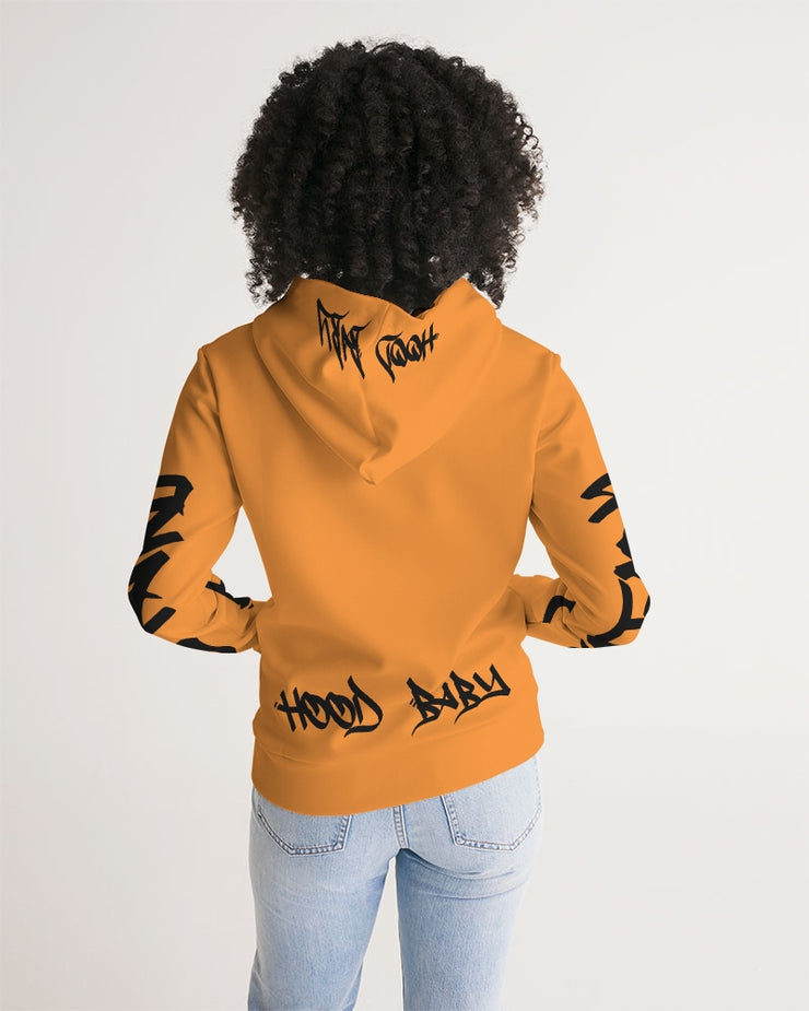 Citani Hood Baby Black on Orange Women&