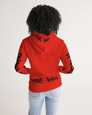 Citani Hood Baby Black on Red Women's Hoodie