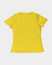 Citani Yellow Varsity Women's Tee