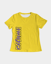 Citani Yellow Varsity Women's Tee