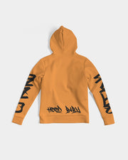 Citani Hood Baby Black on Orange Women's Hoodie