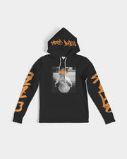 Citani Hood Baby Orange on Black Women's Hoodie