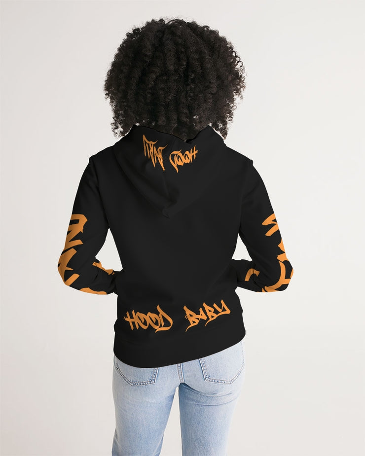 Citani Hood Baby Orange on Black Women&