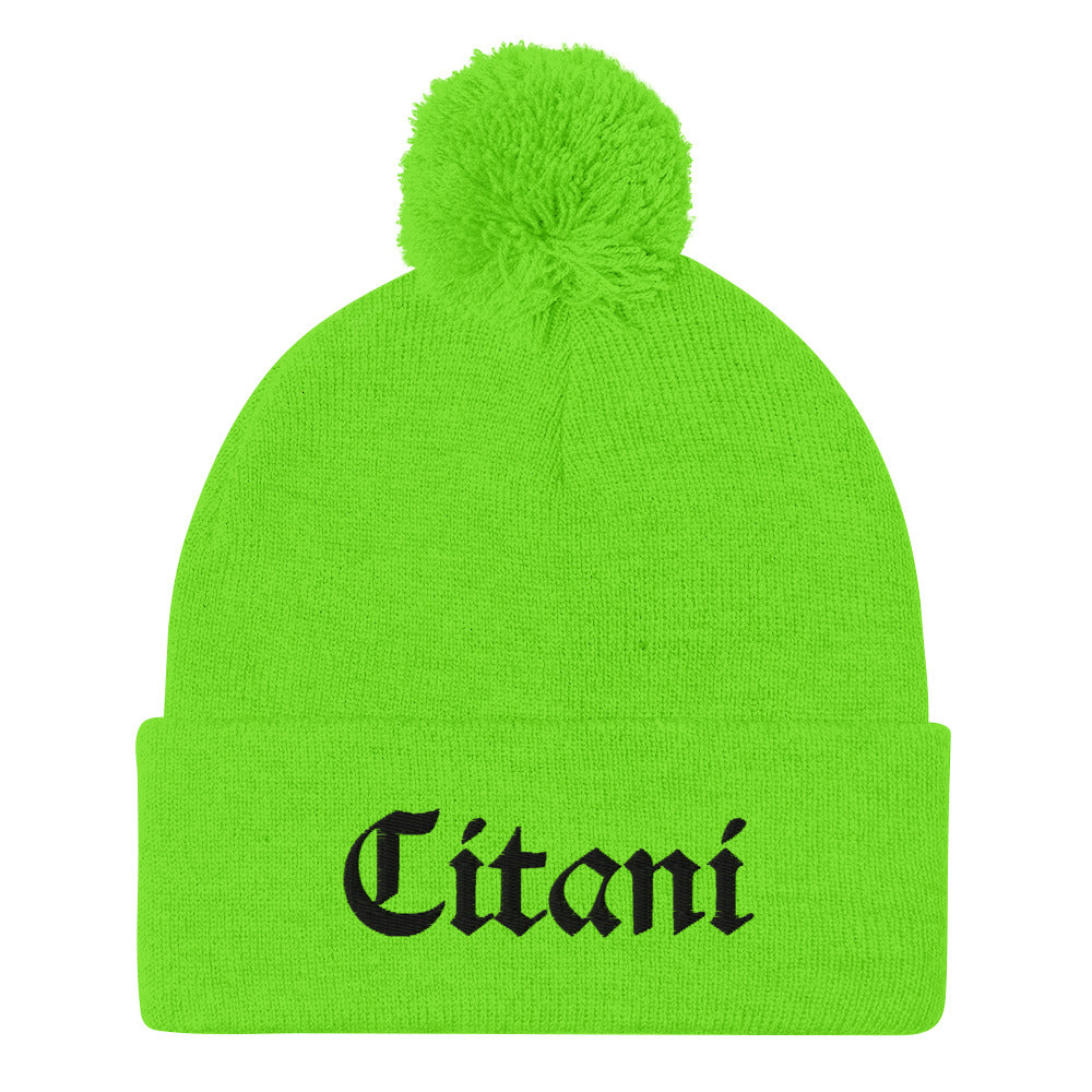 Citani Pom-Pom Beanie